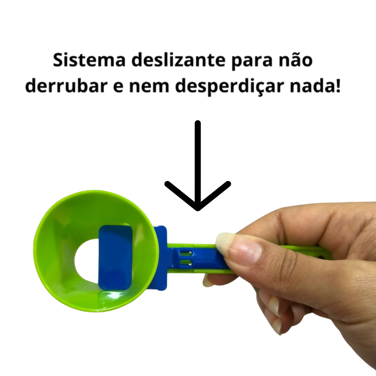 Colher Medidora Deslizante